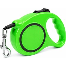 Str Store Makaralı Otomatik Köpek Tasması 5 Metre Sarı – Geri Çekilebilir Kilitli Makara Sistemi – Dayanıklı Şerit Halat – Ergonomik Kaymaz Sap – Küçük ve Orta Irklar Için