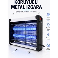 Astraltech If Profesyonel Uv Sinek Yakalama Lambası Geniş Etki Alanlı Elektrikli Böcek Öldürücü