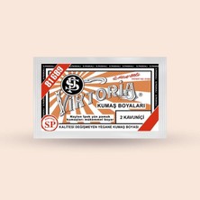 Str Store Viktoria Kumaş Boyasi 02 Kavuniçi - (3 Paket Boya + 2 Paket Fiske)