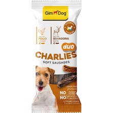 Str Store Charlies Duo Tavuklu ve Av Etli Yumuşak Köpek Ödülü 60 gr – Tahılsız