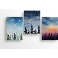 Str Store Feza - 3'lü Çizgili Defter Seti, 14X21 Cm, A5 Boyut