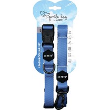 Str Store Gentle Dog Boyun Tasması ve Gezdirme Set (L) Mavi