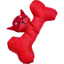 Str Store Su Geçirmez Köpek Figürlü Kemik Model Yumuşak Sağlam Köpek Oyuncağı