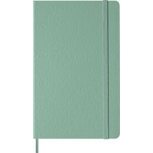 Str Store Klasik Defter Large 13X21 Çizgisiz Sert Kapak Ada Çayı Yeşili