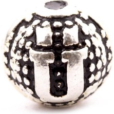 Zero Land CADDE101 8 mm Metal Harf - Metal Tesbih Harfi - Ü