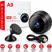 Str Store Wifi Hd Mini Battery Ip Kamera Uzaktan Izlenebilen 20FPS-15FPS A9