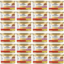 Str Store Gold Çifte Lezzet Sığır Etli & Tavuklu Yaş Kedi Maması (24 x 85 Gr)