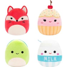 Squishmallows Micromallows 4’lü Peluş Seti