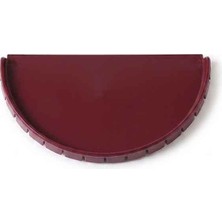 Galvaniz Yuvarlak Oluk Kapağı – Bordo