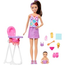 Barbie Skipper Bebek Bakıcısı Oyun Seti JJB44