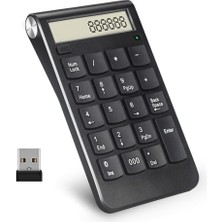 Str Store Mini Sayısal Tuş Takımı, USB Bağlantılı Klavye, Nümerik Keypad, Sayı Girişi ve Hesap Makinesi Fonksiyonu, Kompakt Tasarım, Type-C Hızlı Veri Girişi, Siyah | ZR1273