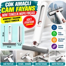 Str Store Çok Amaçlı Cam Fayans Mini Temizlik Mopu Fırçası(Adet Fiyatıdır )