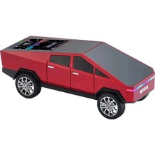Kinder Toys Model Araba Şeklinde Bluetooth Hoporlör, Radyo ve Işıklı Müzik Çalar