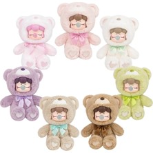 Kinder Toys Rolife Nanci Colorful Chocolate Cutie Bears Sürpriz Paket Peluş 17,5 cm