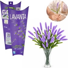 MEGA Şönil Lavanta Çiçek Yapım Seti