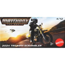 Matchbox The Movie 1:64 Arabalar 2024 Triumph Scrambler JND24