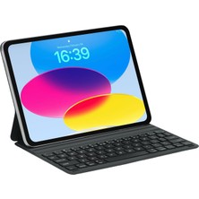Str Store IK05 Manyetik Ipad Klavyeli Kılıf Bluetooth 5.3 Türkçe Q Klavye Değiştirilebilir Pilli Ultra Ince Çok Açılı Standlı Siyah