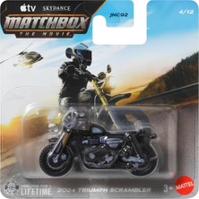 Matchbox The Movie 1:64 Diecast Arabalar 2024 Triumph Scrambler JND12