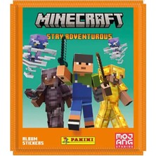 Panini Minecraft Stay Adventurous Çıkartma Paketi