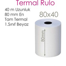 Emba 80×40 Termal Adisyon Rulosu 10 Rulo