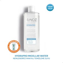 Sinoz Hydrapro Hassas Ciltler İçin Nemlendirici Micellar Makyaj Temizleme Suyu 400 ml