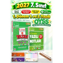 Tonguç Akademi 7. Sınıf 1. Dönem Yazılı Notları - 1. Dönem Yazılı Denemeleri Set - Süper Ikili 2 Kitap