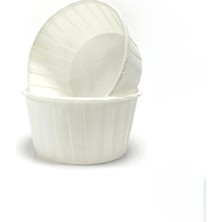 Dolphin Muffin Kek Kapsülü Beyaz Büyük Boy 50 Li