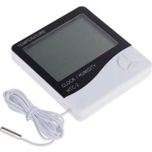 TCX Ergonomik LCD Ekranlı Alarmlı Nem Ölçer ve Termometre