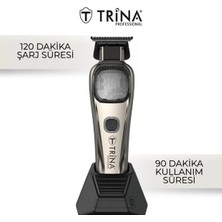 Trina Ense Çizim ve Sakal Kesme Tıraş Makinesi Krem 0012