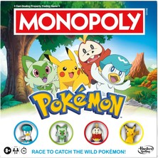 Hasbro Monopoly Pokemon Kutu Oyunu