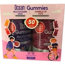 Ocean Yılbası Setı Kıds Gummıes Sambucus 60+Multıvıtamın 60 Lı