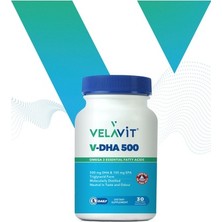 Velavit V-DHA 500 30 Kapsül