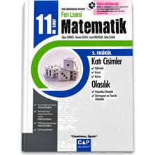 Çap Yayınları 11. Sınıf Fen Lisesi Matematik 5. Fasikül Katı Cisimler ve Olasılık Video Çözümlü Konu Pekiştirme Testleri Yks Ayt Geometri