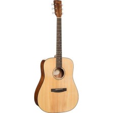 Cort EARTH60NAT Akustik Gitar, Naturel