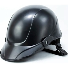 Monero Jokey Kask Siyah Motosiklet & Bisiklet Kaskı Yazlık Yarim Kask