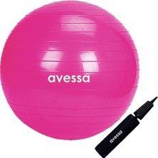 Tr 55 cm Pompalı Pilates Topu