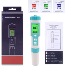Tr 7in1 Ph/tds/ec/orp/deniz Suyu Ağırlık/tuzluluk/sıcaklık C-600 Ph Ölçer Su Kalitesi Monitö