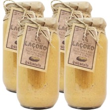 Tr Laçoko 4 kg Şekersiz, Katkısız, Glutensiz, Doğal Çifte Kavrulmuş Parçacıklı Ballı Yer
