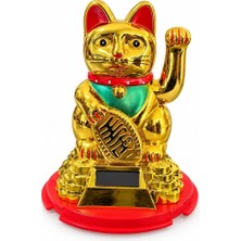 Epilons Bm Güneş Enerjili Sallanan Şans Kedisi - Maneki Neko TCX6161