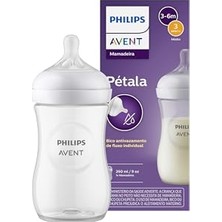 Kadıoğlu Ticaret Philips Doğal Tepkili Pp Biberon, 260 Ml, 3-6 Ay, Şeffaf