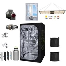 Kadıoğlu Ticaret Pure Harvest 100X100X200 Bitki Yetiştirme Kabini Set Pro (Quite Silent)
