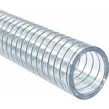 Sel 3/4" (20 mm Iç Çap) Çelik Spiralli Şeffaf Pvc Hortum