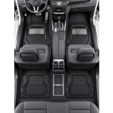 Wehhler Range Rover 4.4 Mhev Autobiography P530 2026-2027 Kesilebilir Havuzlu Spor Paspas Karbon Gri -Siyah Kaymaz Taban-Yumuşak Esnek-Su Geçirmez-Kokusuz Orbital Paspas
