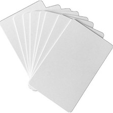 Kadıoğlu Ticaret 10 Adet NTAG215 Nfc Forum Tipi 2 Beyaz Pvc Kart ile 540BYTE Amiibo Tagmo ve Tüm Nfc Telefon Cihazı Için