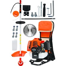 Ridepro RP-2010 Benzinli Sırt Tipi Çim Biçme ve Ot Tırpanı