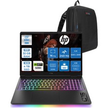Hp Hyperx Omen Max 16 Intel Core Ultra 9 290HX 32GB Ddr5 4tb SSD 24GB/RTX5090 16" 3.2k (3200 x 2000)500 Nit 240 Hz 3ms Freedos Gaming Laptop HPE86MVEAF15+ZETTAÇANTA
