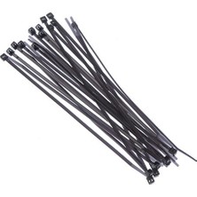 Kadıoğlu Ticaret 523709 Kablo Bağı 20 Adet, Siyah, 140X2.5 mm