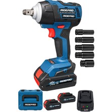 Ridepro RP-2032 450 Nm Akülü Somun Sıkma ve Sökme Makinesi – 3 Akülü Set