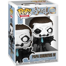 Funko Pop! Rocks: Ghost Band - Papa - Yarasa - Vinil Koleksiyon Figürü - Hediye Fikri - Resmi Ticari