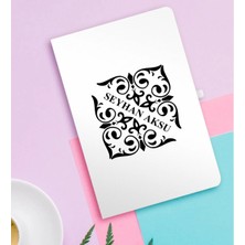 BK Gift Kişiye Özel Isimli Beyaz Defter - 10